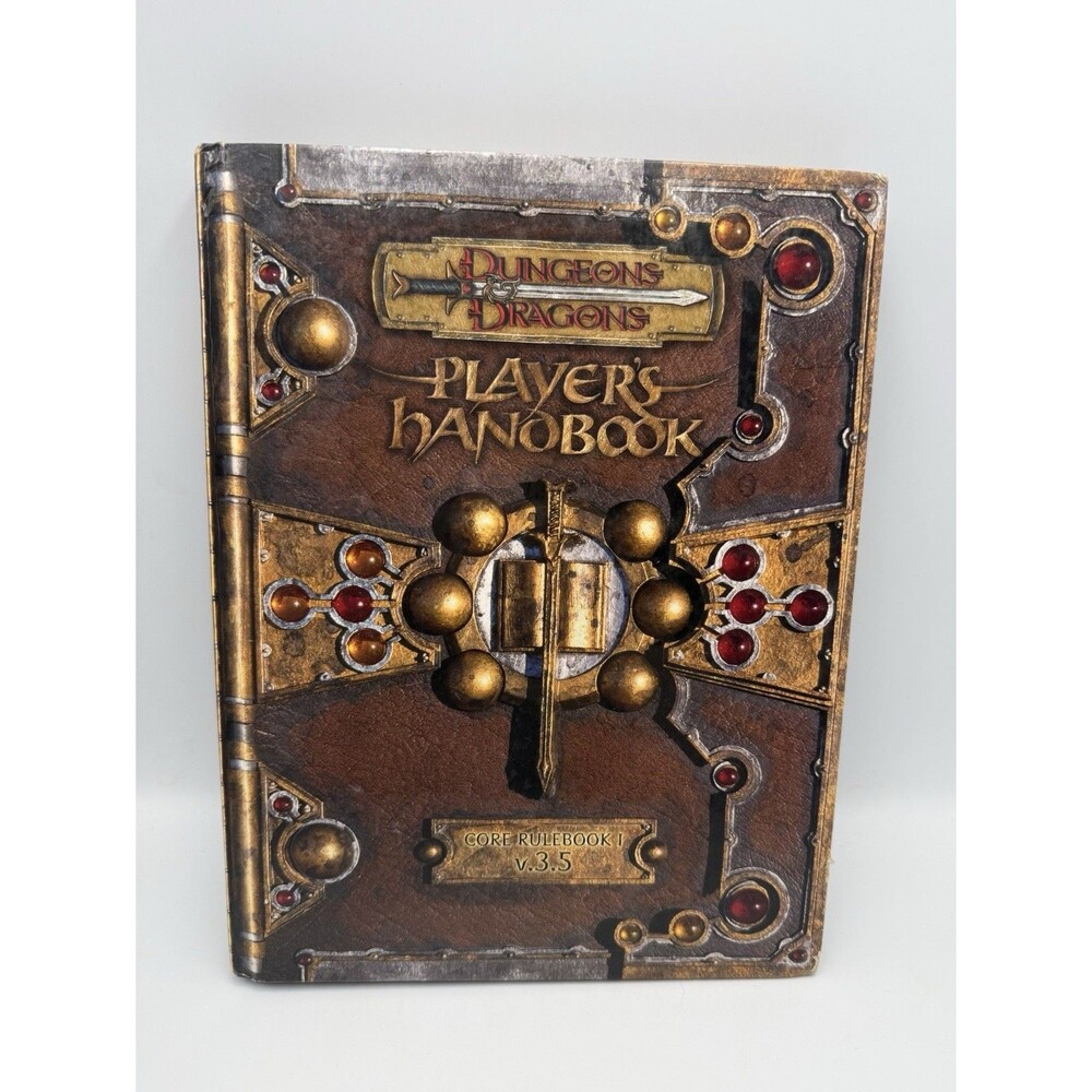Dungeons & Dragons Player's Handbook Core Rulebook I v3.5 Used Hardcover